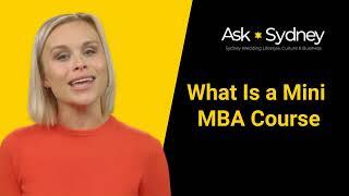 What Is a Mini MBA Course?