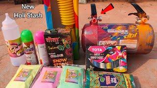 Holi Stash Testing Part 3 - Tota Holi Products - Chatpat toy tv