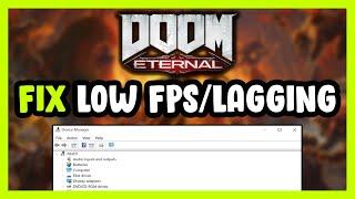 How to FIX Doom Eternal Low FPS Drops & Lagging!