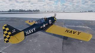 X-Plane 12 - North American T6G - very cold startup WIP