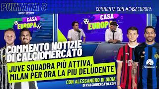 Casa Europa -  EP8 | Commento #Calciomercato | #Juve squadra più attiva, #Milan la più deludente