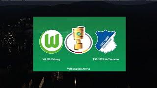   VfL Wolfsburg vs TSG Hoffenheim    | DFB-Pokal (12/04/2024) | PES 2024