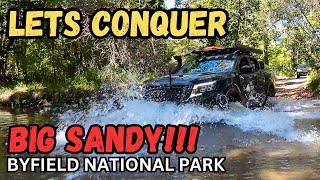 4 x 4 THE BIG SANDY!! - BYFIELD NATIONAL PARK - Cold Creek Swims -