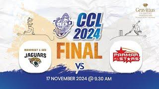 MANPREET & GG'S JAGUARS Vs PARMAR ALL STARS | FINAL  | CCL 2024 | FINAL DAY