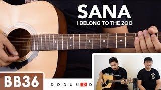 Sana - I Belong to the Zoo Guitar Tutorial / Cover