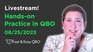 Hands On Practice in QBO:  Sample Warm-Up Quiz: Receiving Payments: Market Sales Journal Entry