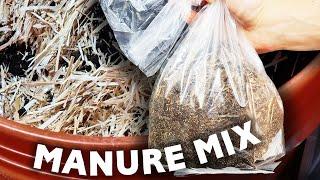 How to Make Mushroom Grow Bags – Horse Manure Re-Mix – Cow Dung Recipe with Proven Results