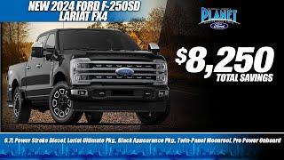 New 2024 Ford F-250 Super Duty Lariat FX4 Offer | $8,250 Savings | Ford Dealer in Dallas, TX