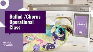 Ballad and Chorus: Learn to Sew Like a Pro