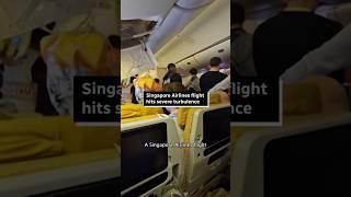 Singapore Airlines flight hits severe turbulence