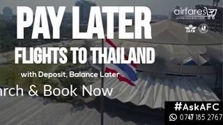 Cheap flights to Thailand