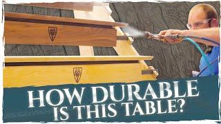 The finish and durability of the Wyrmwood Modular Gaming Table