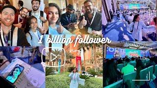 سافرت لدبي وحدي حتى احضر الايڤنت 1 billion follower