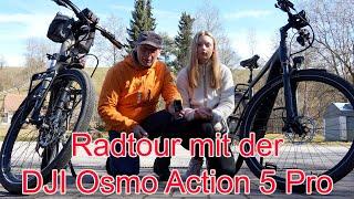 Radtour mit DJI Osmo Action 5 Pro