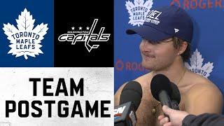 Maple Leafs Media Availability | Postgame at Washington Capitals | November 13, 2024