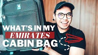 WHAT’S IN MY BAG EMIRATES CABIN CREW (MALE VERSION)