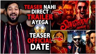 Singham 3 Trailer Loading | Bhool Bhulaiyaa 3 Teaser Official Release Date | Singham Again vs BB3