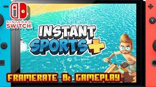 Instant Sports Plus - (Nintendo Switch) - Framerate & Gameplay