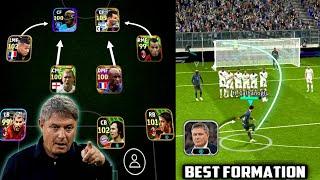 Best Formation To Use with D. Stojkovic - Super Fast Counter Attacks- 4-2-2-2 •eFootball 2024