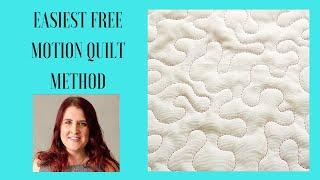 Meander Free Motion Quilting Tutorial on your sewing machine sewing tutorial