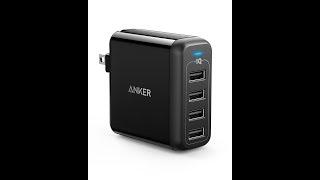 Review: Anker 40W 4-Port USB Wall Charger with Foldable Plug, PowerPort 4