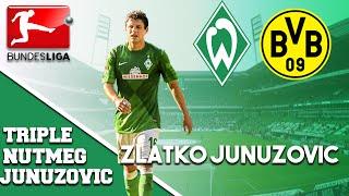 Triple Nutmeg by Zlatko Junuzovic against Sokratis!