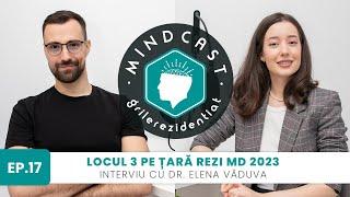  Locul 3 pe țară la Rezi MD în 2023 - cu Elena Văduva | #17 MindCast by Grile-Rezidentiat.ro