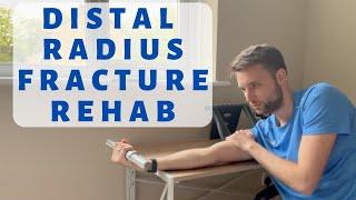 Distal Radius Fracture Therapy Exercises