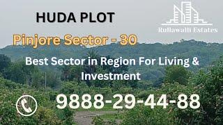 HUDA / HSVP Pinjore Sec 30 ~ Plots Kothi Villa  || प्लॉट ज़मीन || Panchkula - Pinjore Kalka Urban