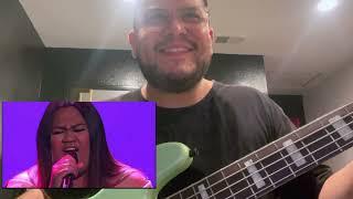 (Deja Vu cover by Celestial Utai) Bass Cover - Carlos Bojorquez