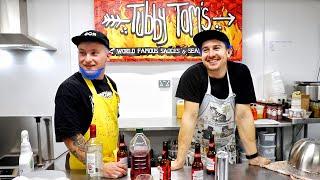 How to make a HOT SAUCE | Tubby Tom's x BQR collab