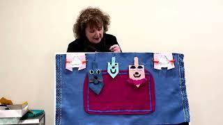 Felt Board Lady Storytelling: Baby Dreidel Cannot Spin #youtubekids #storyforchildrens #Hanukkah