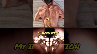 ME vs BAKI (anime training) #motivation #workout #shorts