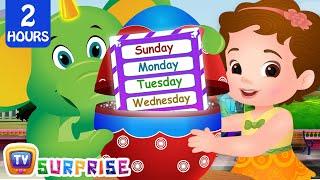 Days Of The Week + More ChuChu TV Surprise Eggs Learning Videos For Kids