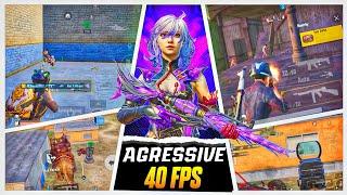 BGMI Gameplay at 40 FPS | Low FPS, High Intensity || 'MOGS' Pro IQOO Player|| #anonygaming #byebye