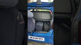 New Maruti Alto K10 Boot Space Check with Luggage - How Many Small Suitcases Fit In? #shorts