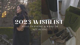 2023 WISHLIST - WHAT I'M EYEING & HABITS TO LEAVE BEHIND IN 2022 | Lindsay BonBon