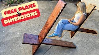 How to Make a Viking Chair Thats Perfect for enjoy the Camp Fire or Stargazing!