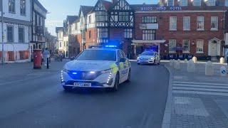 Norfolk Constabulary - Peugeot 308 2023 IRV + Vauxhall Astra IRV Responding in Norwich City