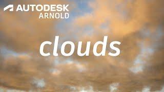 Arnold Tutorial - Rendering Clouds using the Volume Shader