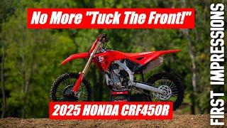 First Ride On Honda's ALL NEW 2025 Honda CRF450! | They FIXED IT