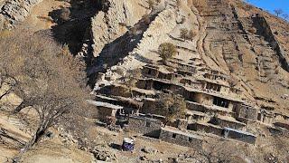 Rural life in Iran:Walking through the village and showing the daily life of the village people.️