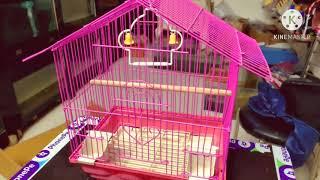 Unboxing - Bird cage for Budgies,Finches,Love Birds | Fish Aquaria