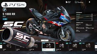 RIDE 5 | Customize Full Carbon BMW S1000RR SC Project Gameplay [4K PS5 Pro]