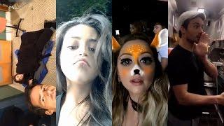 PLL Season 7B Set: Ashley Benson, Lucy Hale, Shay Mitchell & Ian Harding