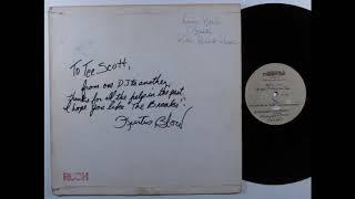 KURTIS BLOW The Breaks 12" acetate w/ Kurtis Blow autograph legendary DJ Tee Scott signature