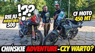 CF Moto 450MT vs RIEJU Aventura 500 - Dwa światy?