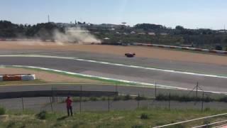 Ferrari 488 GTB crash at Track Day - Estoril