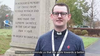 The Aneurin Bevan University Health Board family marks Remembrance Day