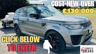 WIN THIS AMAZING RANGE ROVER SVR PLUS A JET SKI AND £2,500 CASH